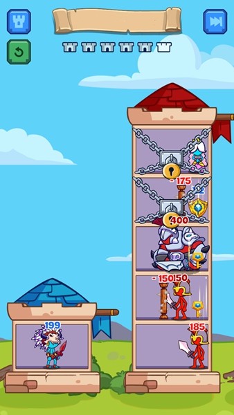 火柴人塔战图集展示