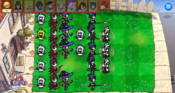 pvz植物大战原神肉鸽版自制版