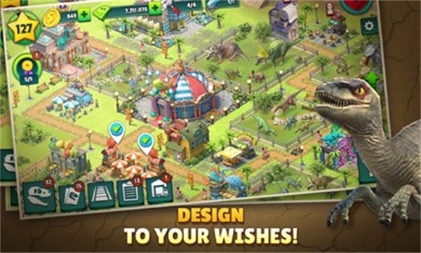 侏罗纪恐龙公园图集展示