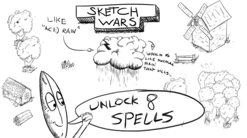 素描战争截图