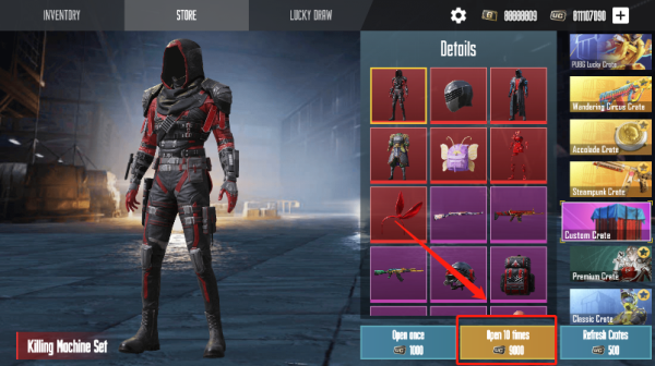 绝地求生开箱模拟器无限金币版