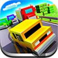 方块公路交通赛车无限金币版 v1.2.4 下载-方块公路交通赛车破解版