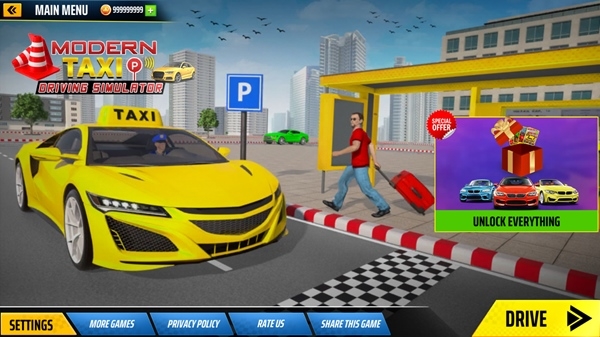 停车场模拟器2022无限金币带警灯