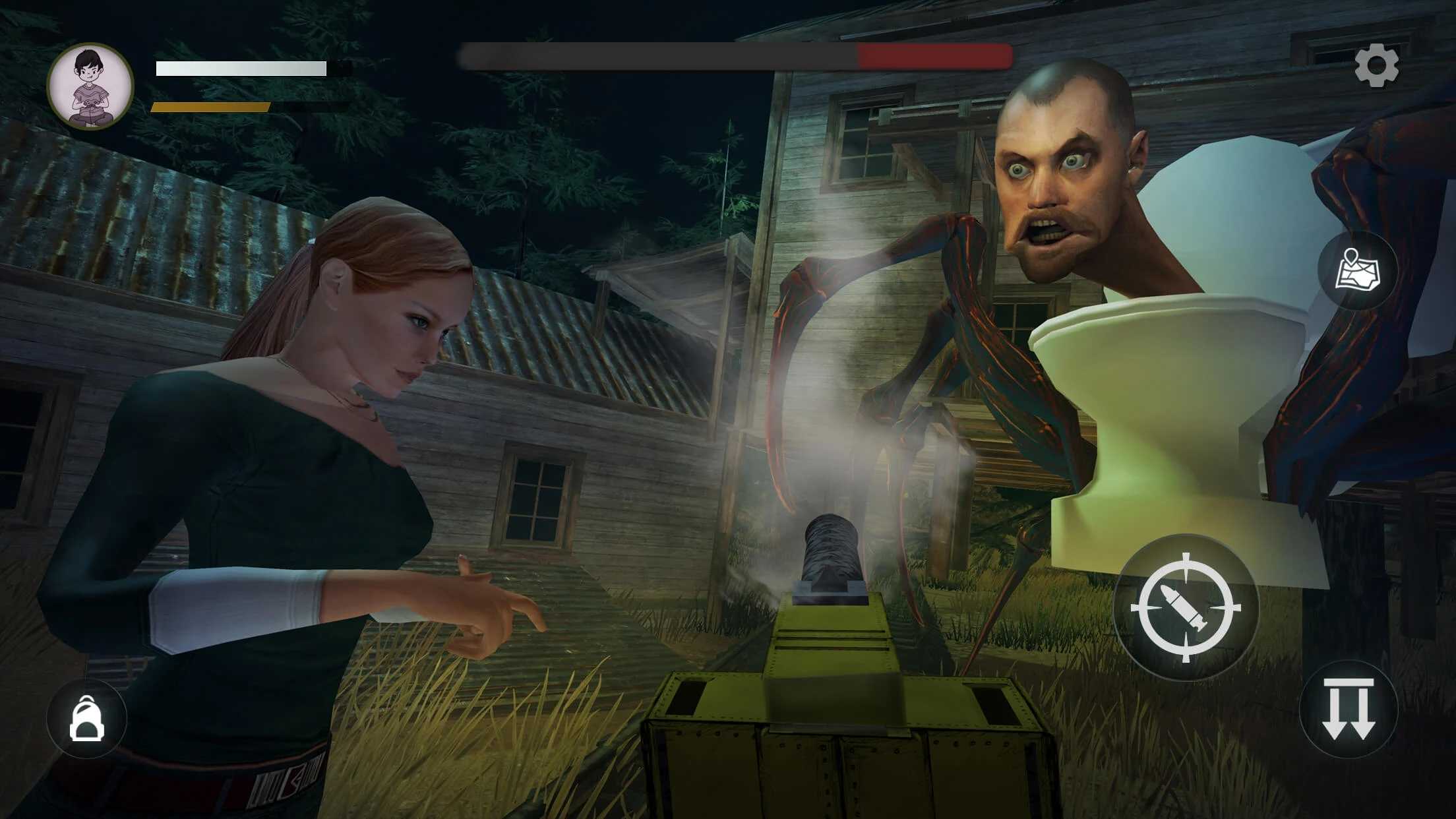 马桶人vs蜘蛛火车手游