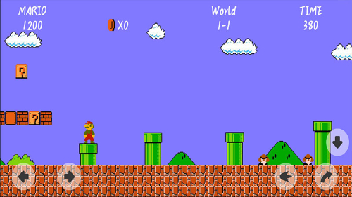 超级玛丽小游戏