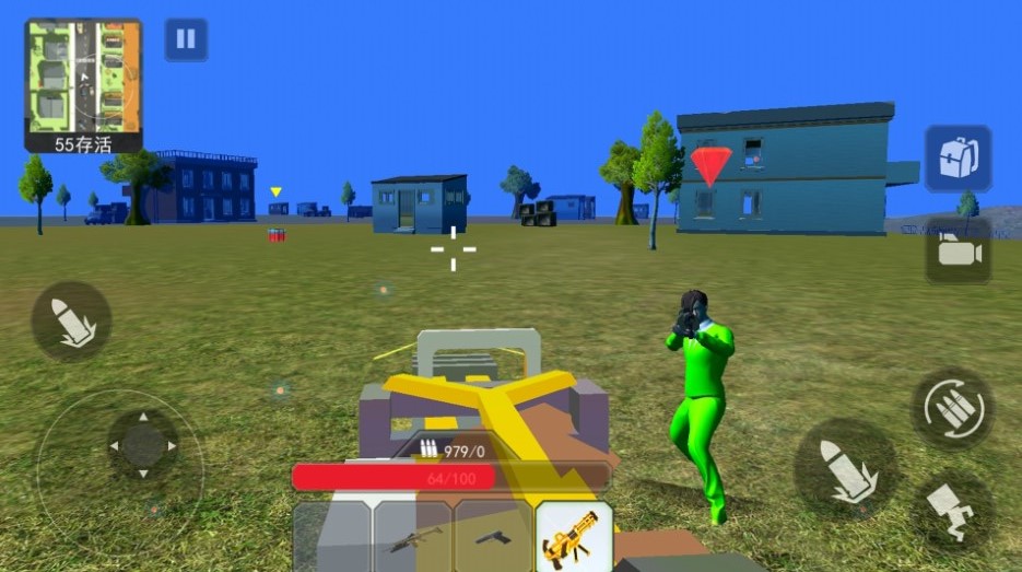 枪战模拟器蓝色妖姬绝地生存手机版