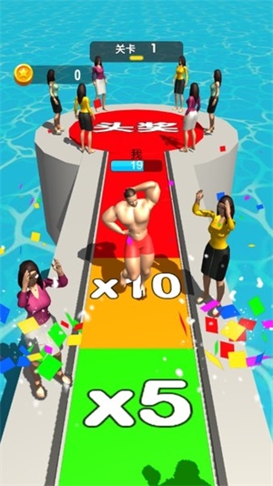 猛男大闯关游戏