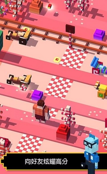 迪士尼天天过马路