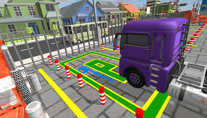 标签卡车停车模拟器