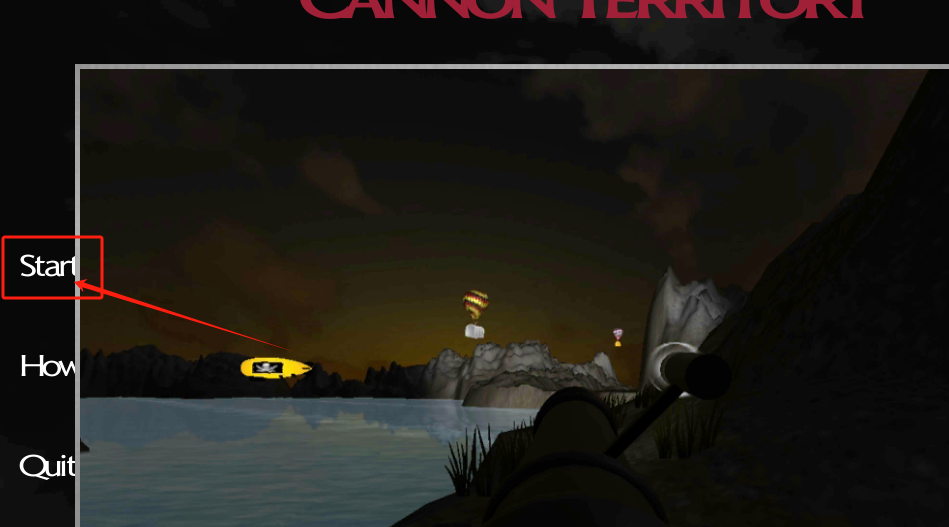 加农炮轰炸模拟器