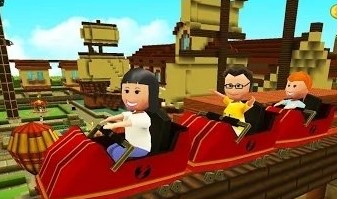 过山车世界过山车建筑