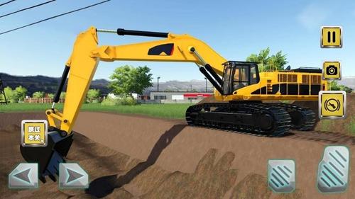 挖掘机驾驶模拟