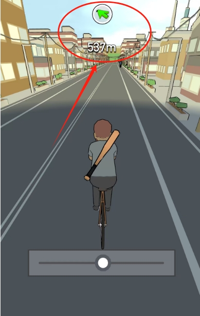 火柴人小巷自行车