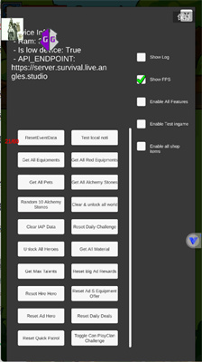 单挑幸存者内置菜单版