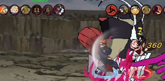 像素火影次时代白面具