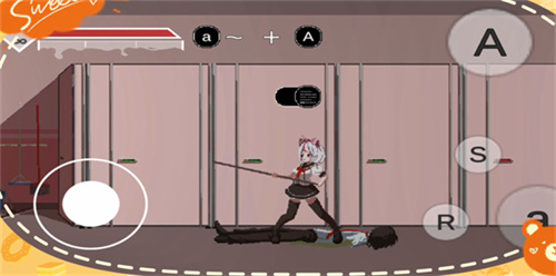 白毛少女大战僵尸无敌版