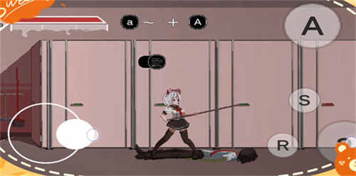 白毛少女大战僵尸无敌版