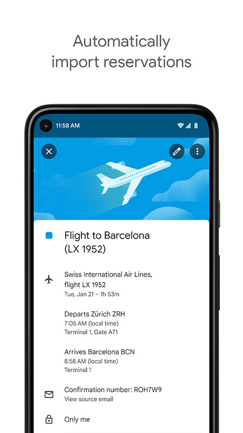 Google日历图集展示