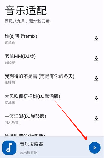 音乐适配 音乐适配
