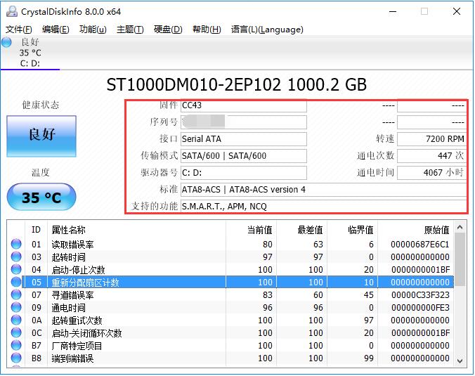 CrystalDiskInfo CrystalDiskInfo