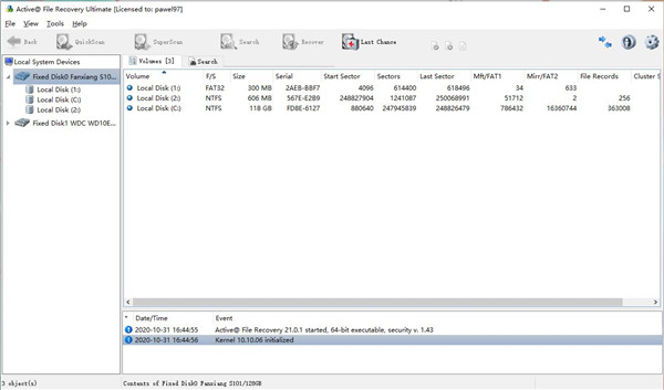 Active File Recovery