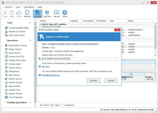 NIUBI Partition Editor NIUBI Partition Editor