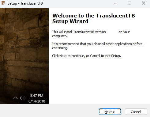 TranslucentTBwin11版