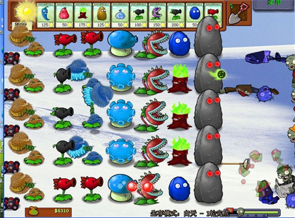 植物大战僵尸冰雪版 植物大战僵尸冰雪版